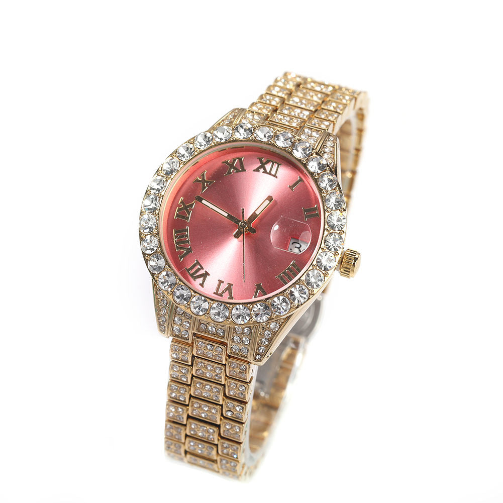 Women Bling Luxury Wrist Watch Full Iced