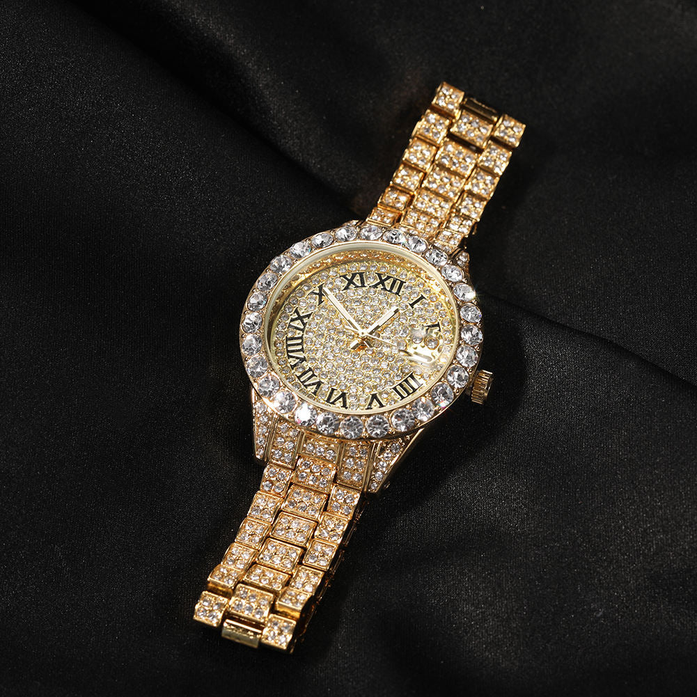 Women Bling Luxury Wrist Watch Full Iced