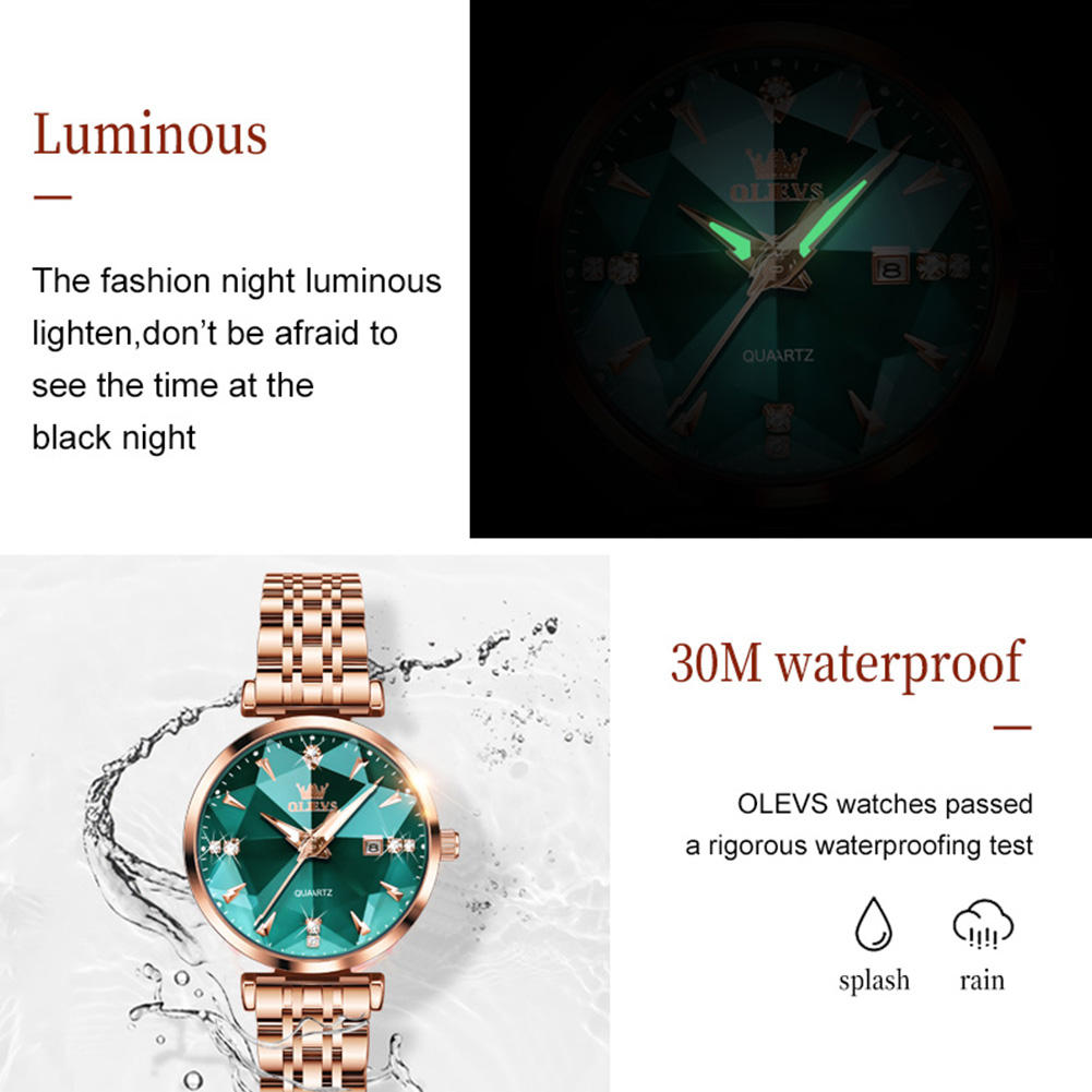 Luxury ladies watches women quartz Lady Stainless steel relogiol luxury Quartz Watch