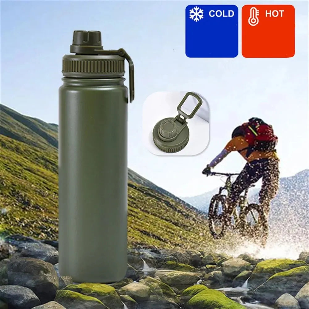 Sports Water Bottle Leakproof Gym Vacuum Mug PortableCup  Sport Cup Insulated