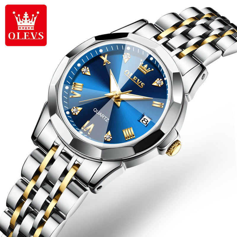 Brand Women's Watches Elegant Reloj Stainless Steel Waterproof Original