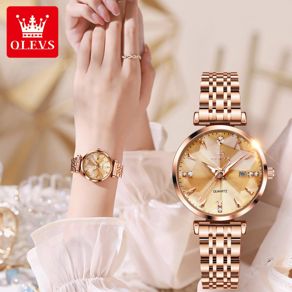 Luxury ladies watches women quartz Lady Stainless steel relogiol luxury Quartz Watch