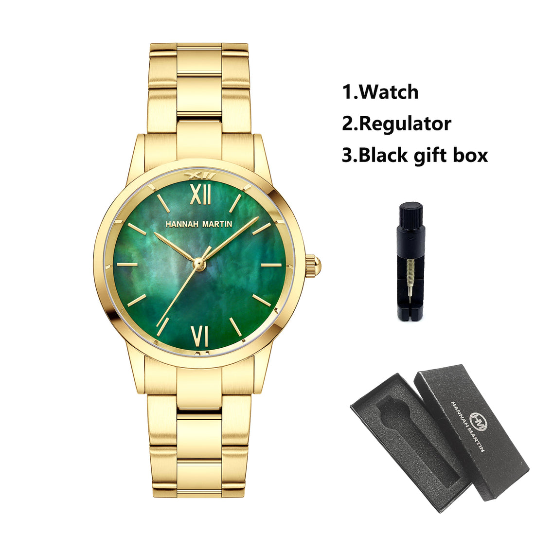 Waterproof Ladies Full Stainless Steel Classic Wrist Watches for Women