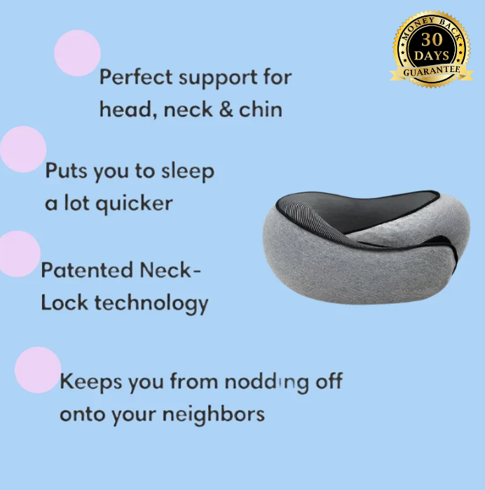 Memory Foam U Shape Travel Custom Cervical Neck Pillow